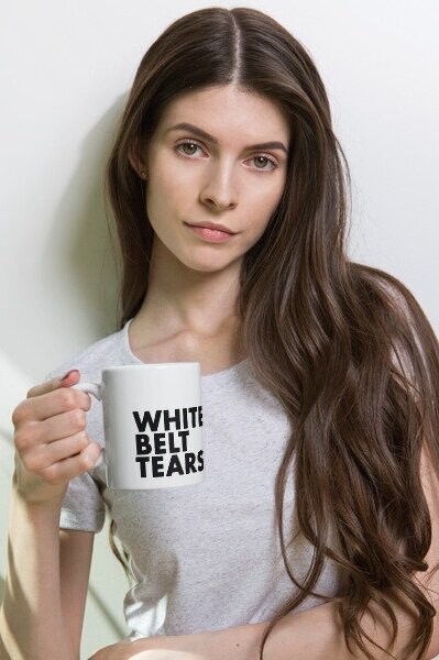 White Belt Tears - Mug